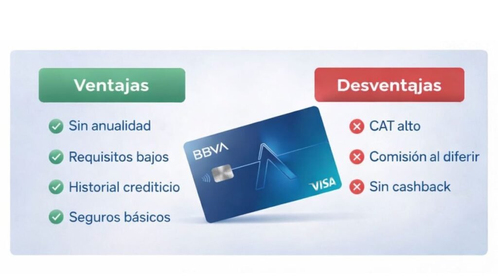 Ventajas tarjeta de crédito bbva start