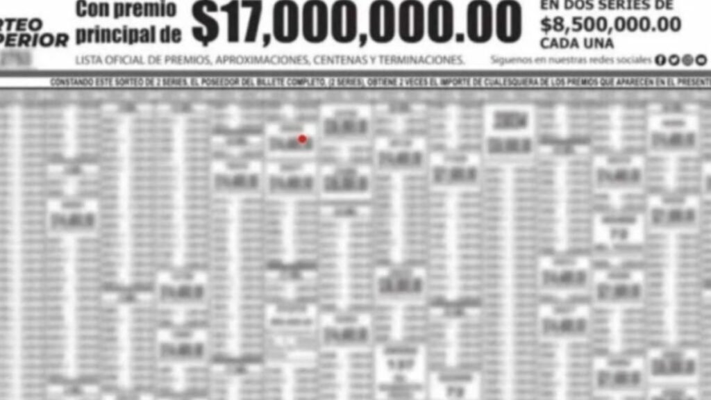 Ganadores del sorteo superior al momento