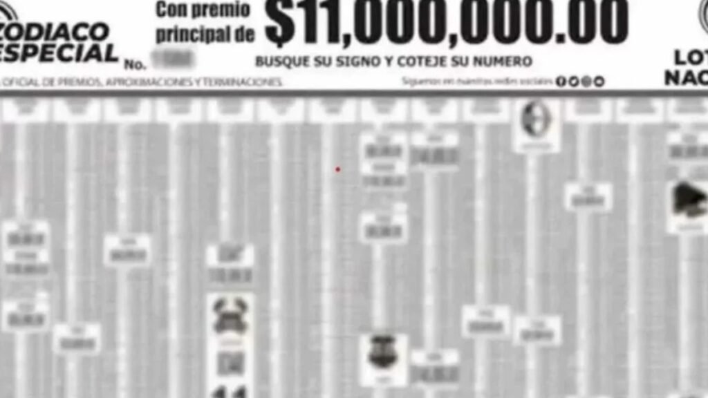 Ganadores del sorteo zodiaco especial 1758