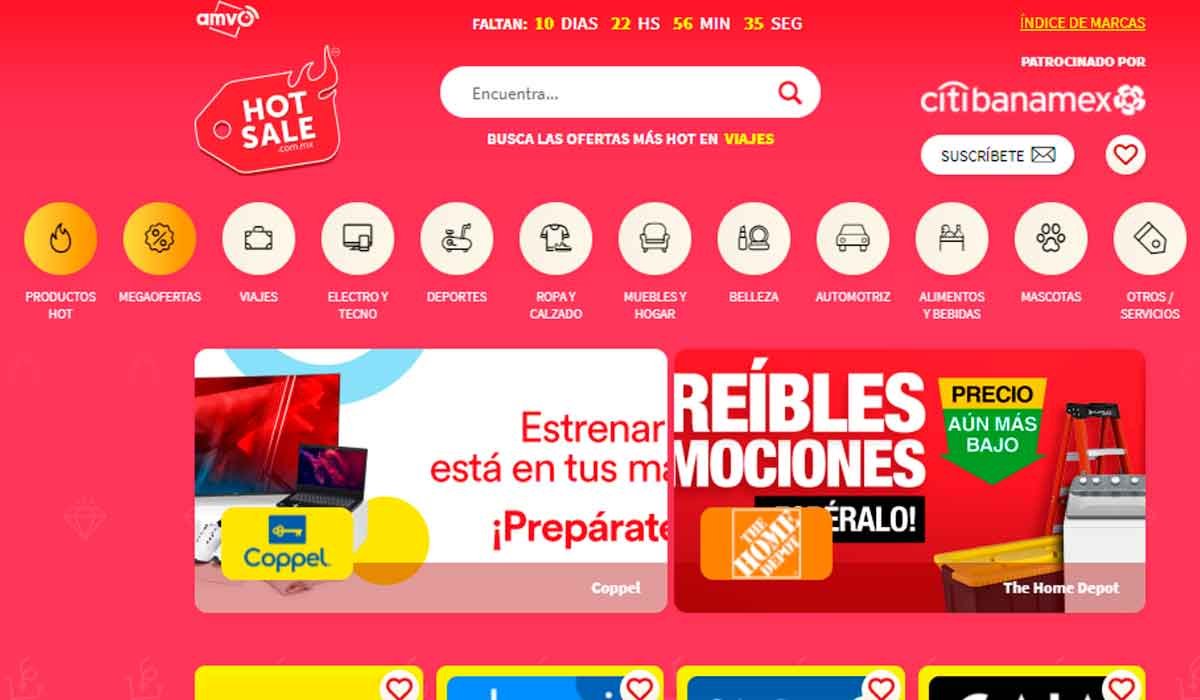 Tiendas en Hot Sale