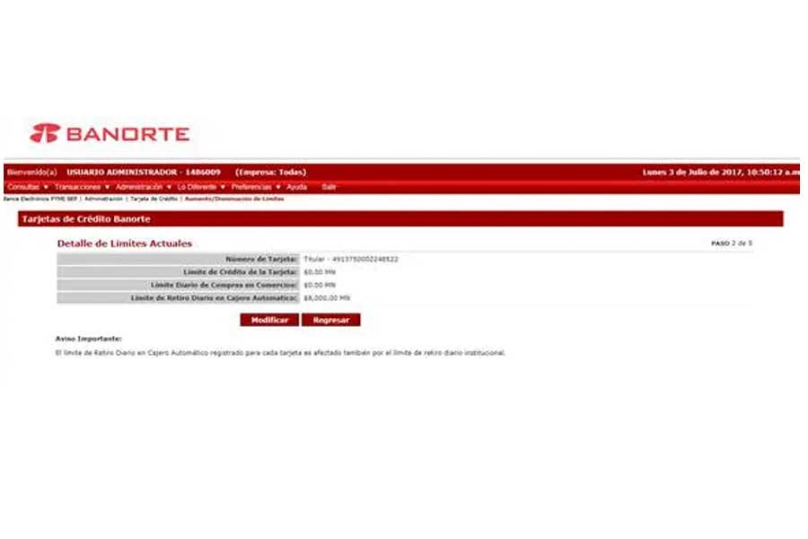 hey banco aumentar línea de crédito