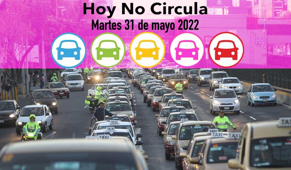 Estos autos no circulan hoy martes