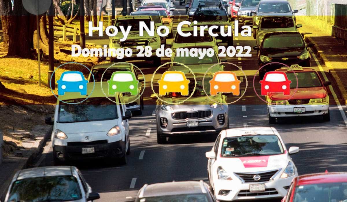 Estos autos circulan en domingo