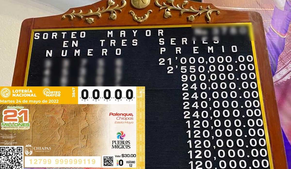 Conoce a los ganadores del Sorteo Mayor