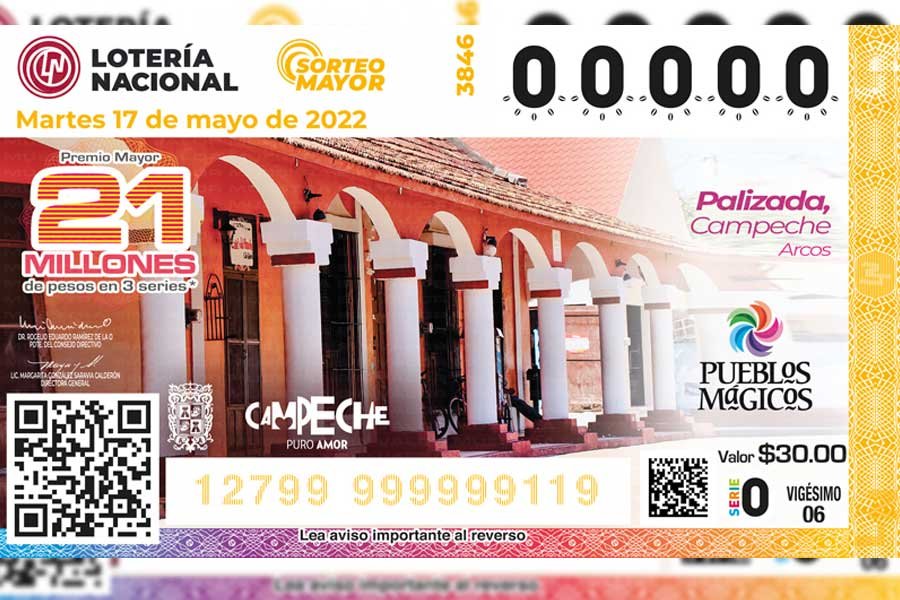 Resultados del Sorteo Mayor 3846 en Vivo: 17 de mayo de 2022 5 Este e Sun premio millonario