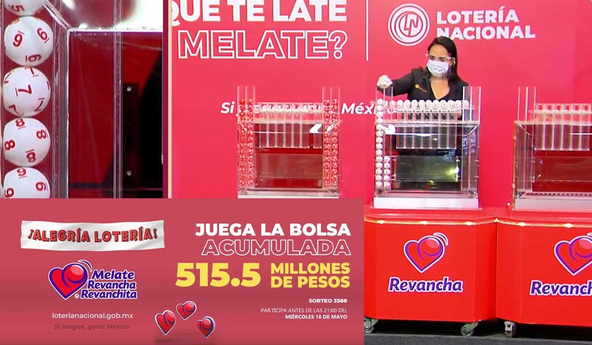 Conoce los resultados del Melate este día