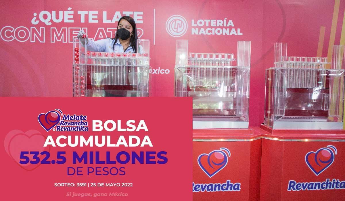 Conoce a los ganadores del Melate Revancha y Revanchita