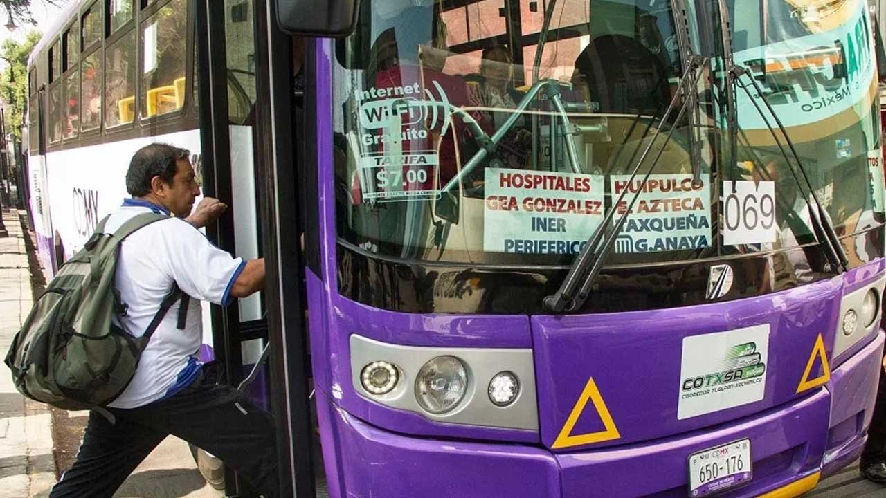 Sube pasaje en la cdmx