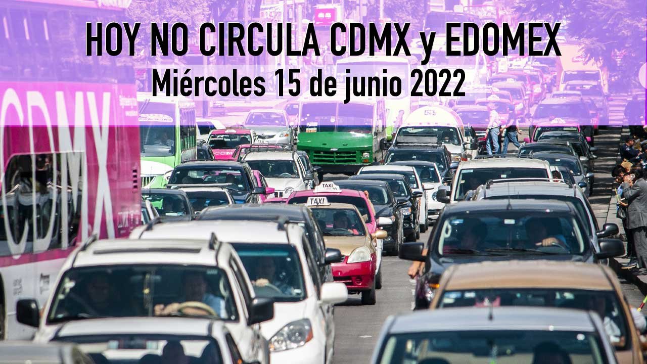 Hoy miércoles hay no circula en CDMX