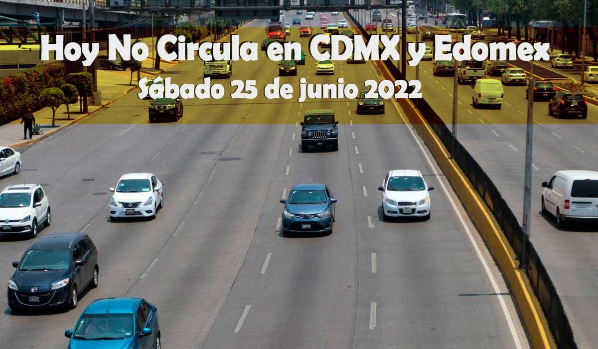 Hoy No Circula 25 de junio 2022: ¿Qué autos descansan en CDMX y Edomex? 4 Estos autos no circulan el sábado
