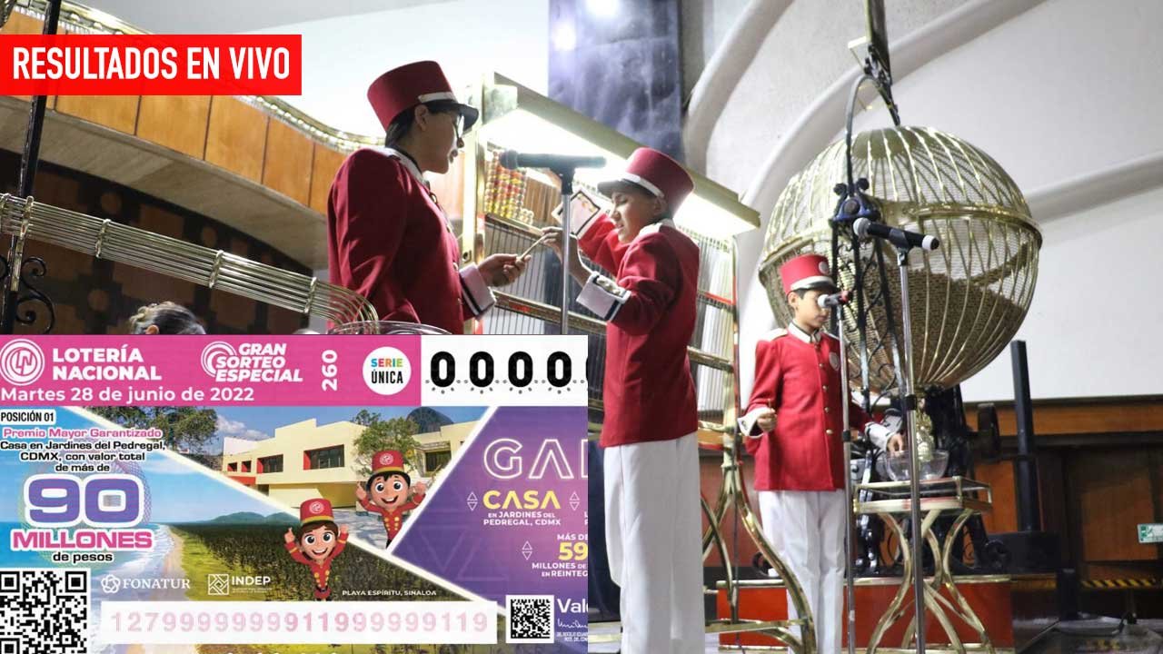 Conoce los resultados del Gran Sorteo especial 260