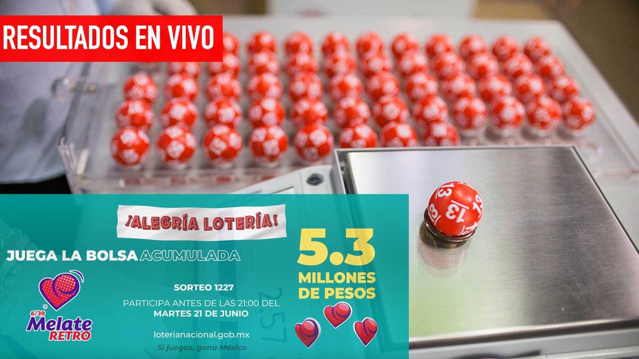 Hoy se juega el Melate Retro 1227