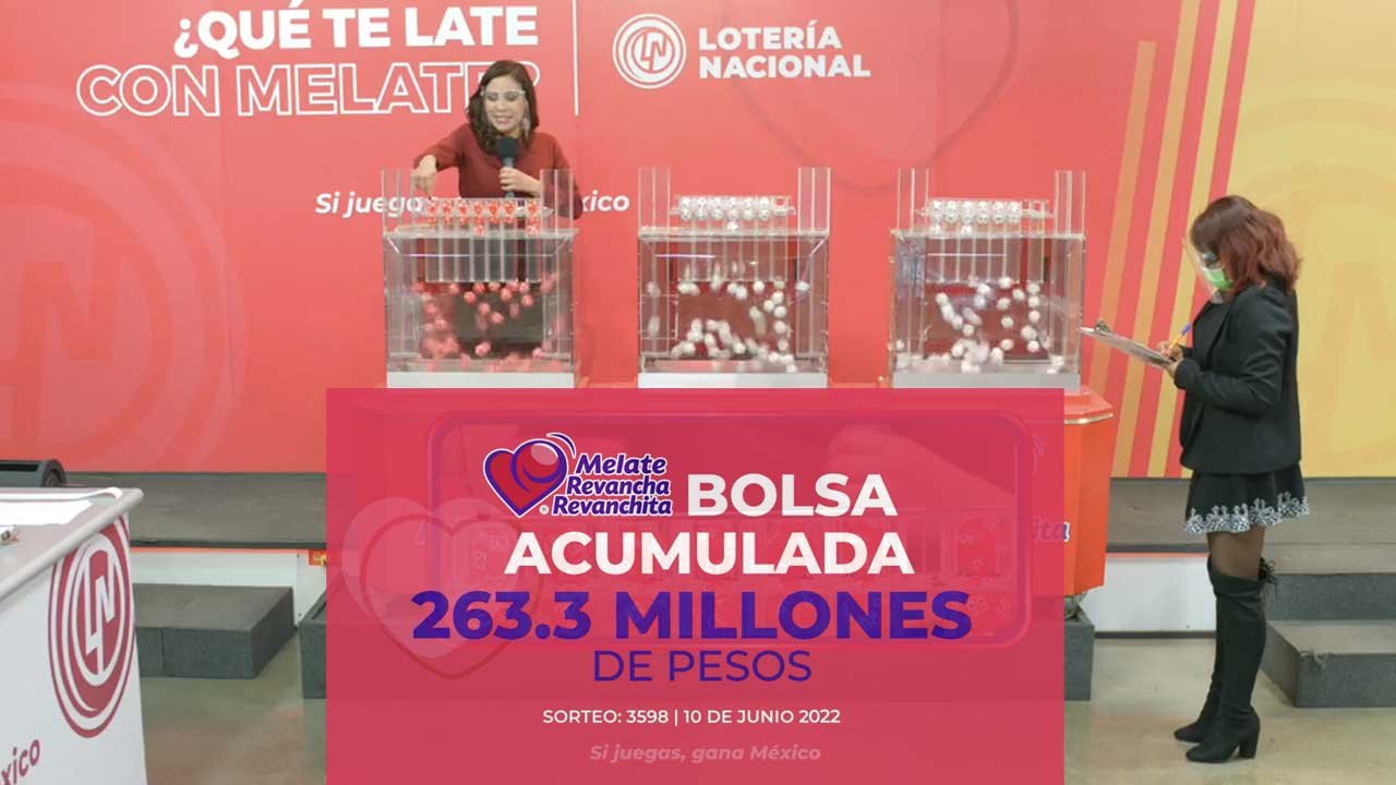 Estos son los resultados del Melate Revancha y Revanchita