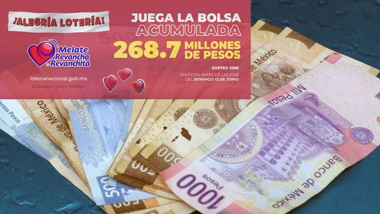 Hoy se juega el melate Revancha y Revanchita 3599