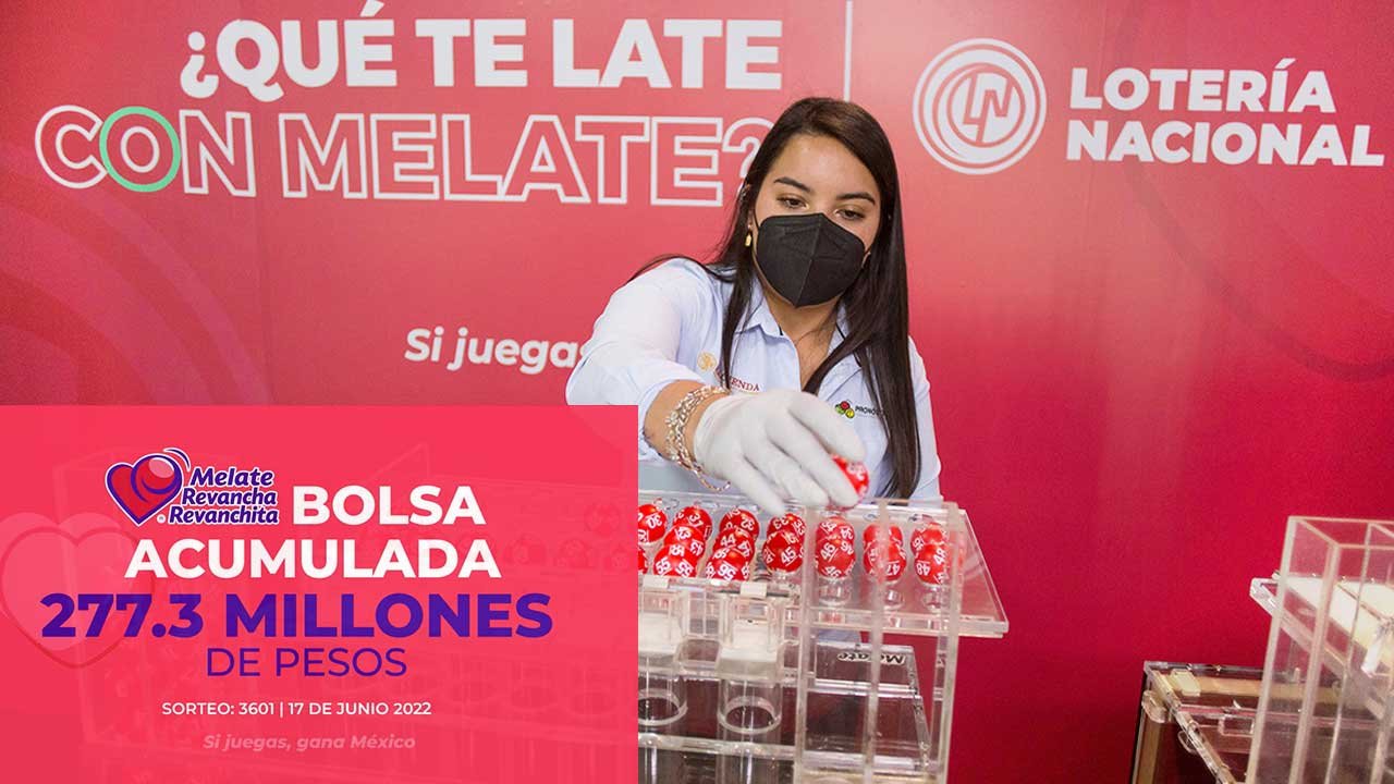 Conoce a los ganadores del Melate Revancha y Revanchita 3601