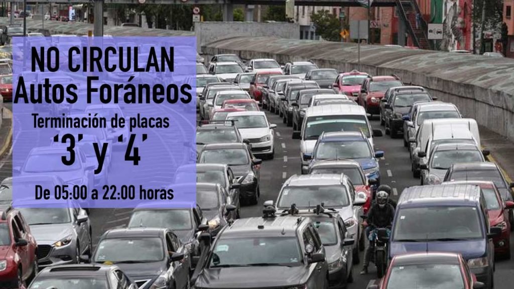 Hoy No Circula 20 de julio 2022 CDMX ¿Qué Autos foráneos descansan? 3 Autos foráneos no circulan el miércoles