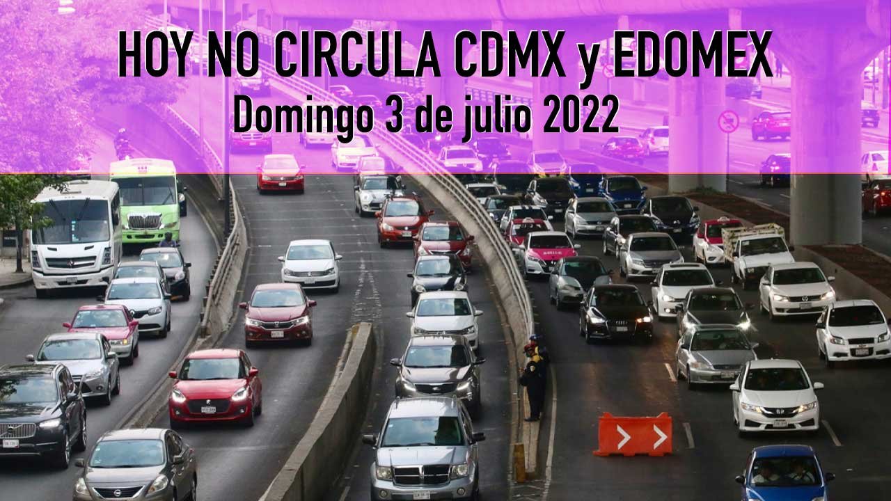 Estos autos no circulan el domingo