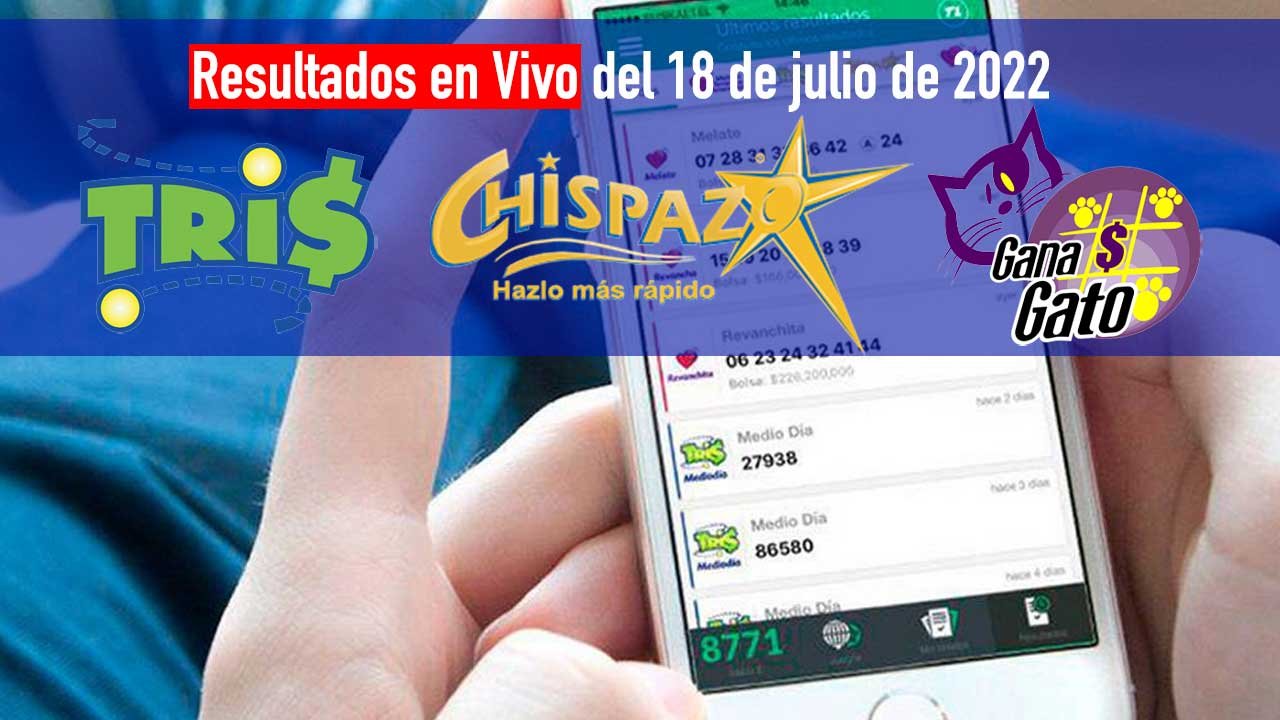 Conoce los resultados del Tris y Chispazo