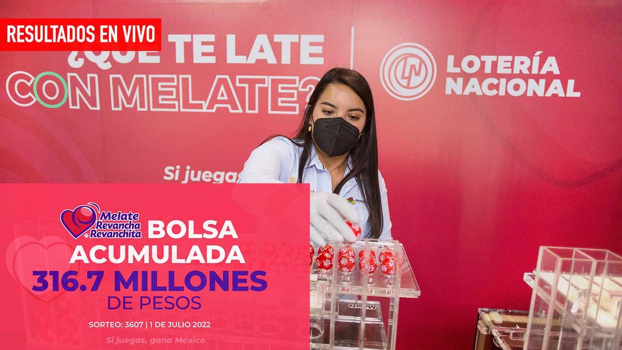 Hoy se juega el Melate Revancha y Revancha 3607