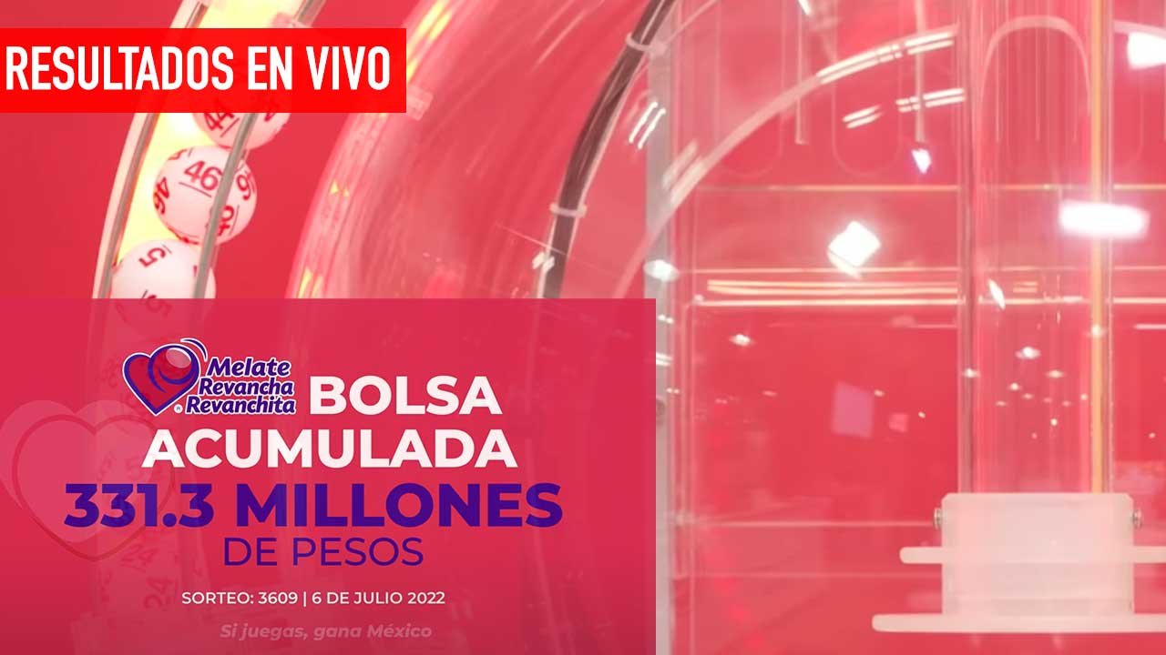 Conoce a los ganadores del Melate Revancha y Revanchita 3609
