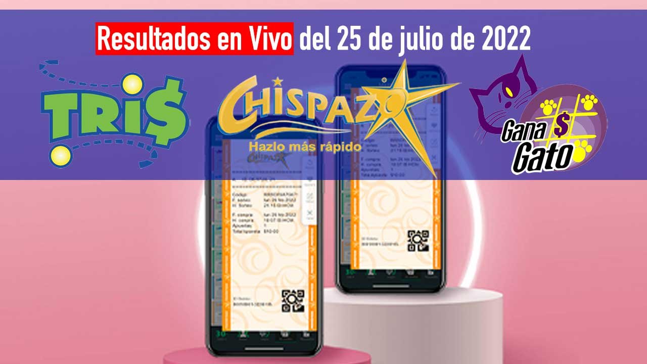 Estos son los ganadores del Tris y Chispazo de hoy