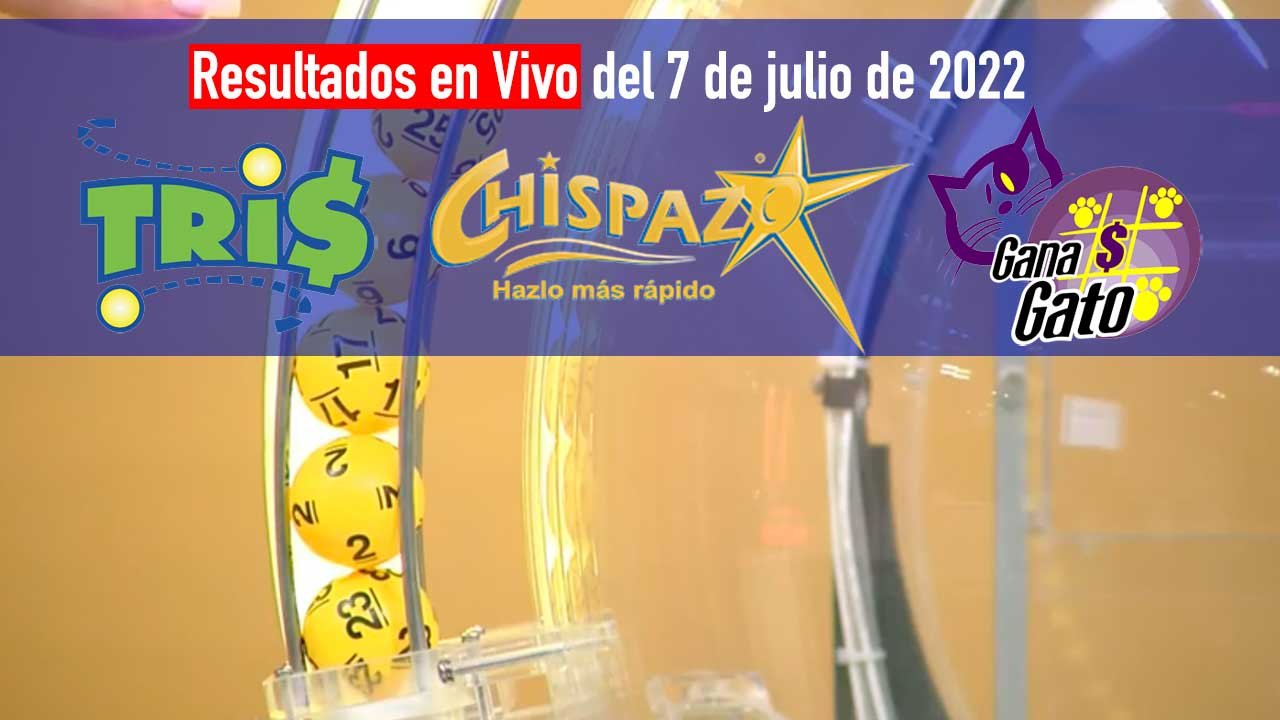 Estos son los resultados del tris chispazo y gana gato