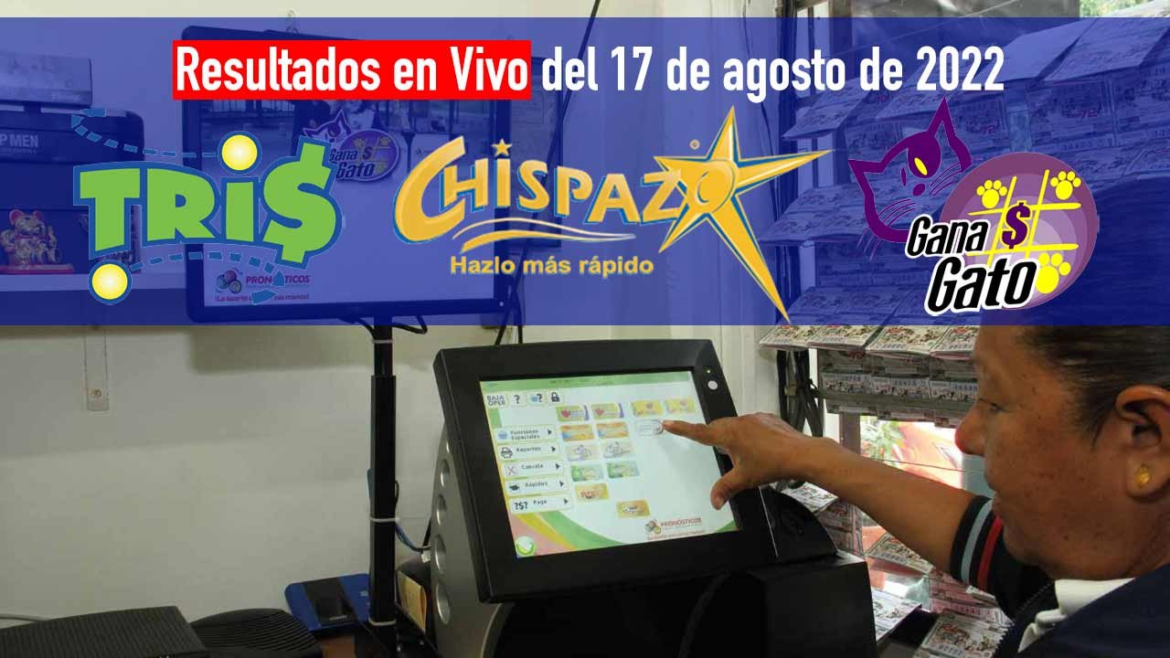 Conoce a los ganadores del Tris y chispazo de hoy