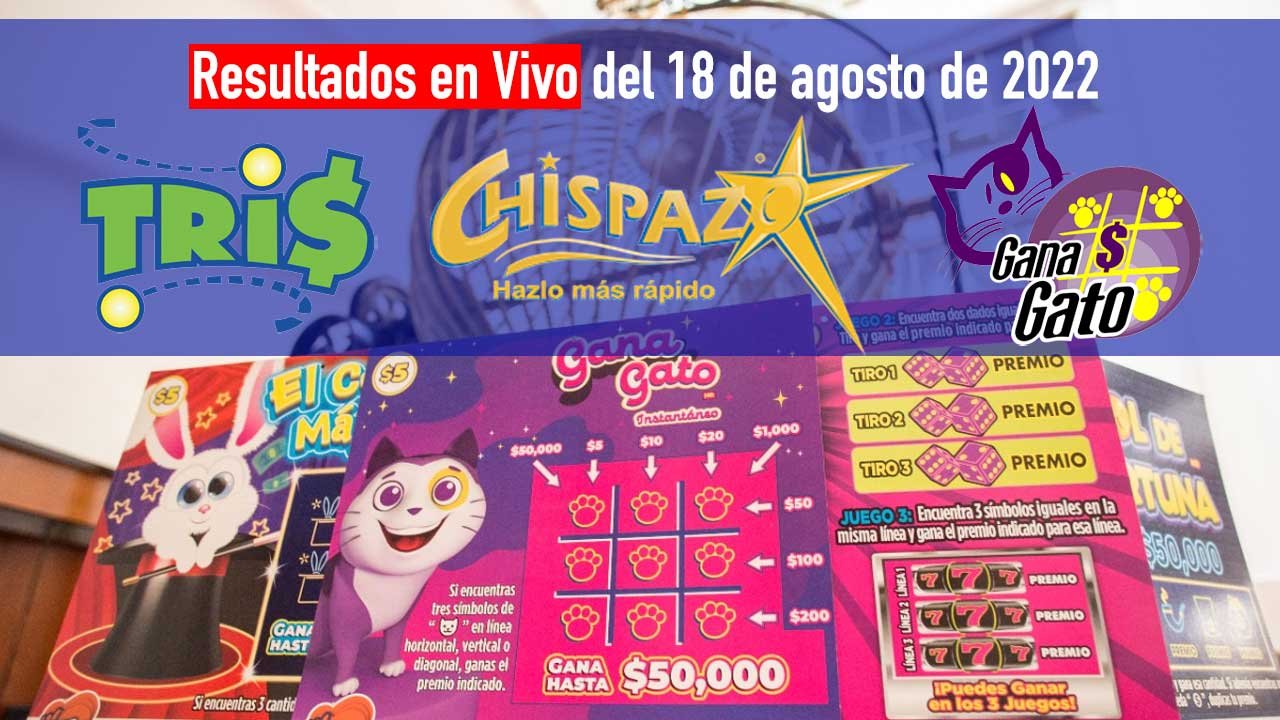 Hoy ese juega el tris chispazo y gana gato