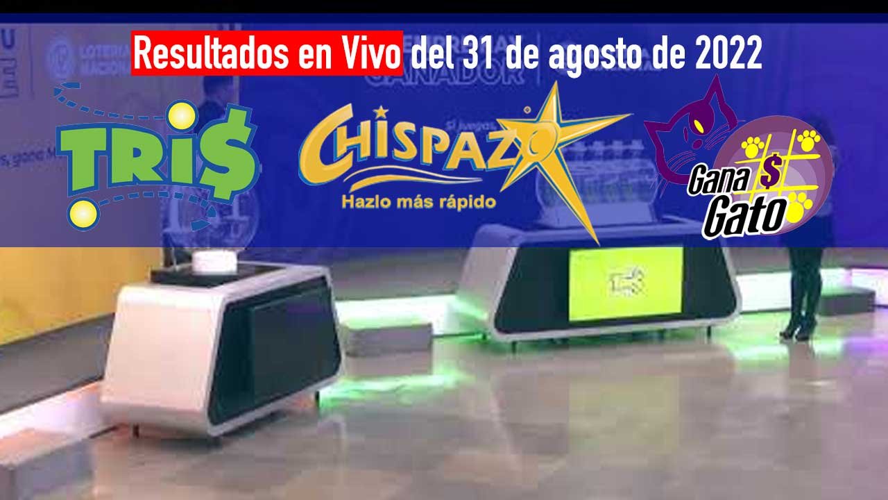 Estos son los ganadores del tris y chispazo de hoy