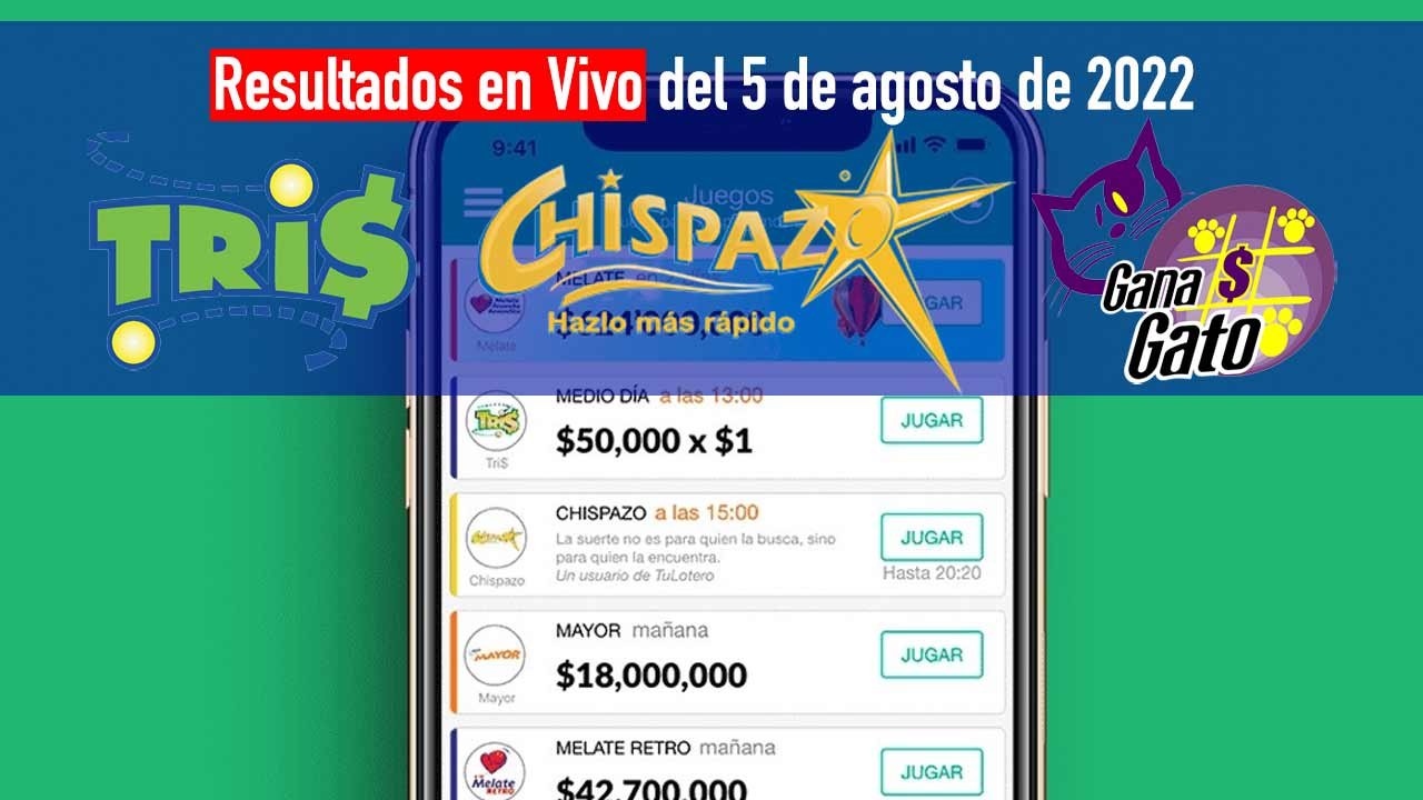 Checa los resultados del Tris y Chispazo