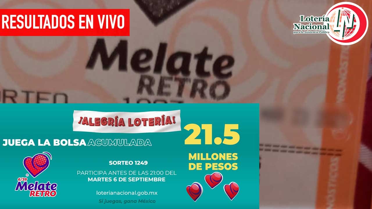 Conoce los resultados del Melate Retro