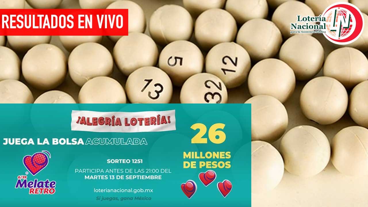 Conoce los resultados del Melate Retro