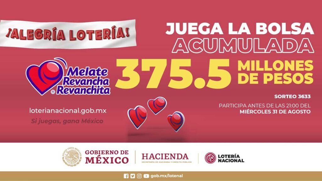 Resultados Melate Revancha y Revanchita 3633 HOY 31 de agosto 2022 en vivo 3 Sigue los resultados en vivo