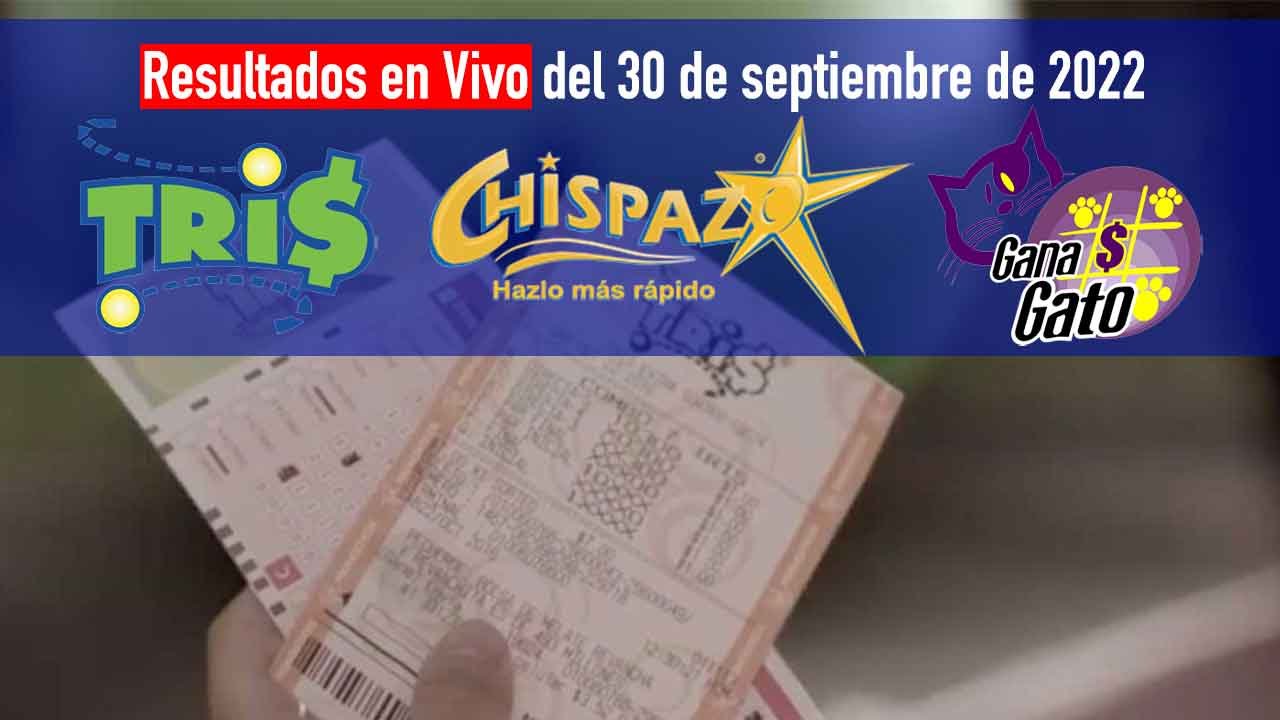 Checa los resultados del tris y chispazo de hoy