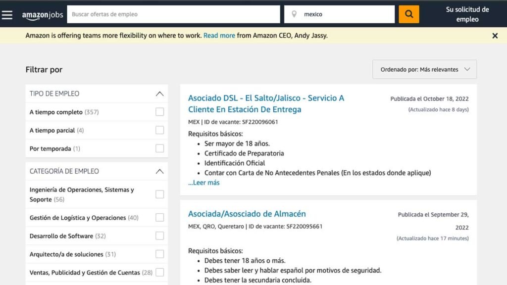 7 Páginas para buscar empleo en México de forma segura en 2022 y 2023 8 Las empresas ofrecen trabajo directo