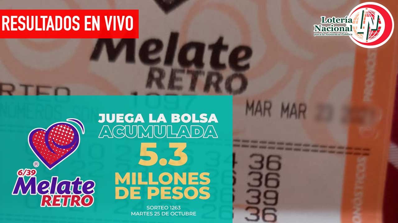 El Melate retro juega por 5.3 millones de pesos