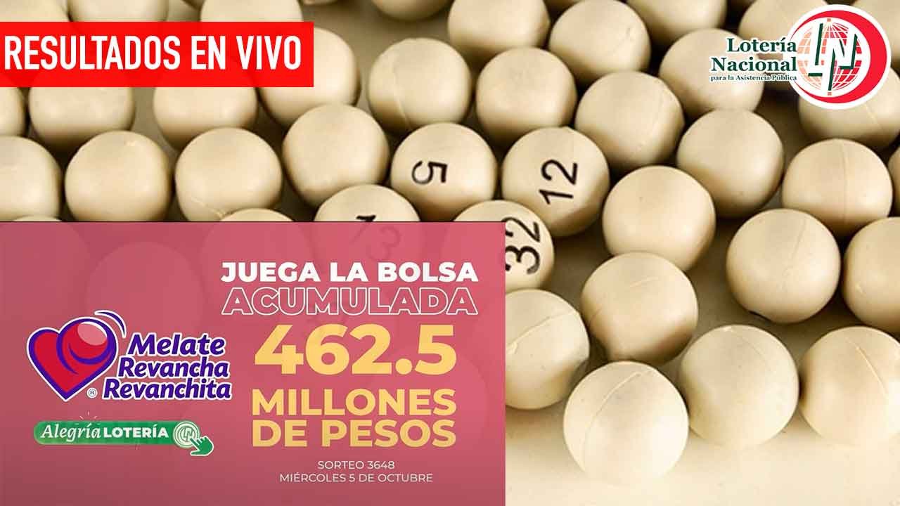 Estos son los ganadores del Melate 3648