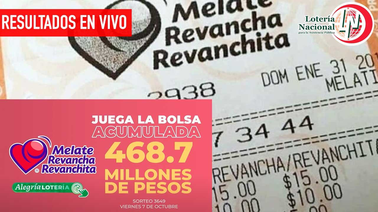 Checa los resultados del Melate Revancha y Revanchita hoy