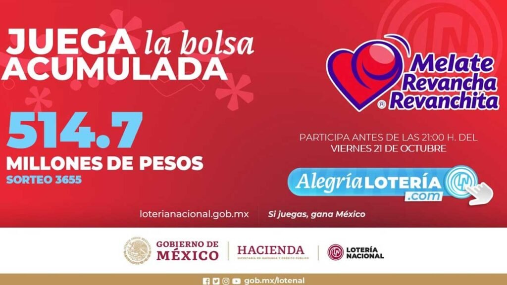 Este melate juega por más de 514 millones