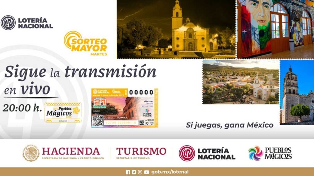 Resultados Sorteo Mayor 3863 en Vivo del 11 de octubre de 2022: Video 6 El premio mayor es de 21 millones