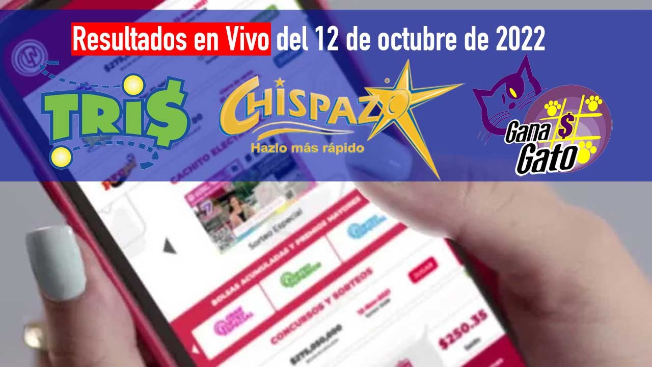 Checa ,os números ganadores del tris y chispazo de hoy