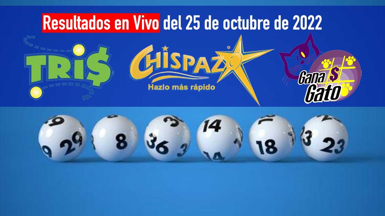 Conoce los resultados del tris y chispazo aquí