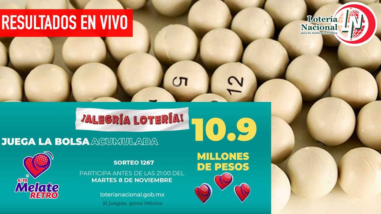 Resultados del Melate retro este martes en la noche