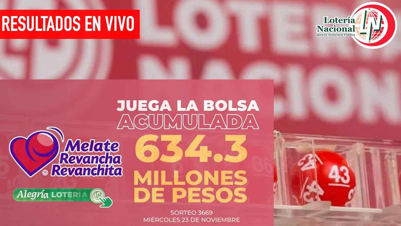 Conoce los números ganadores del melate