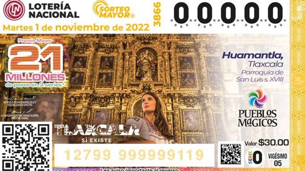 Resultados Sorteo Mayor 3866 en Vivo del 1 de noviembre de 2022: En vivo 4 El sorteo mayor honra a pueblos mágicos