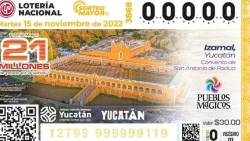 Resultados Sorteo Mayor 3868 del 15 de noviembre de 2022 en vivo 5 El sorteo se realiza cada semana