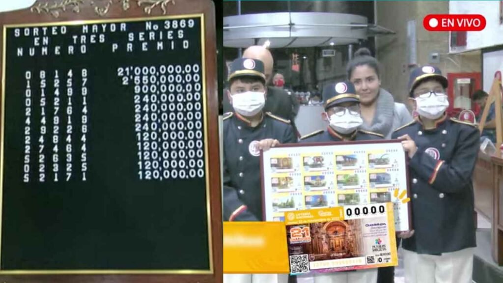 Resultados Sorteo Mayor 3869 del 22 de noviembre de 2022 en vivo 1 Resultados Sorteo Mayor 3869