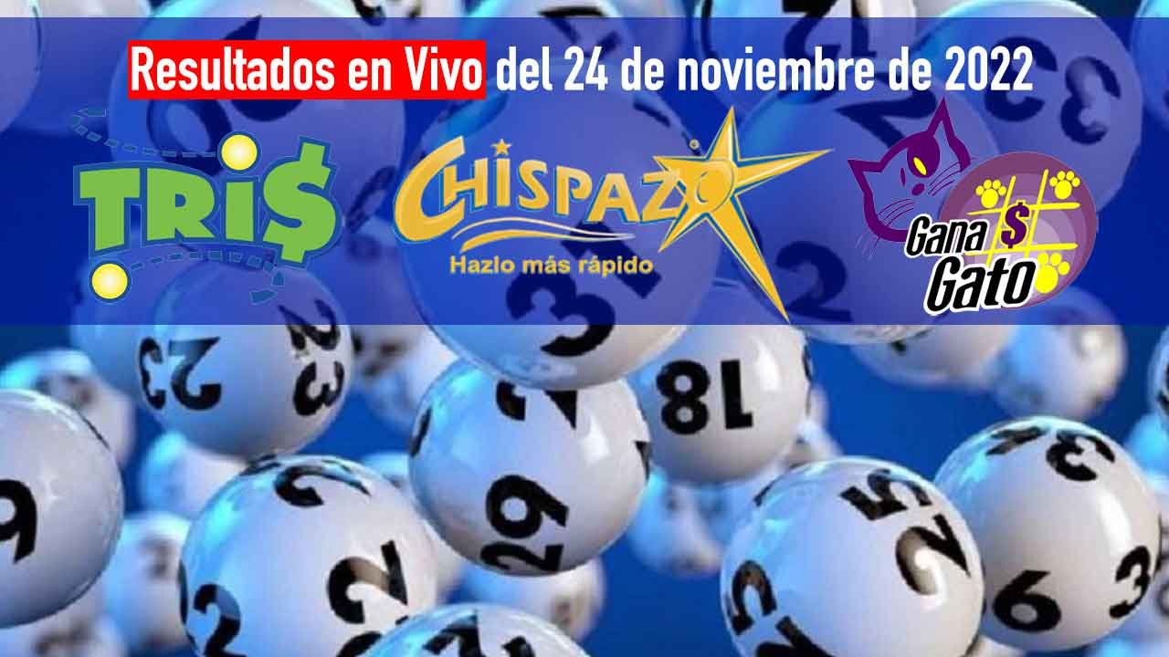 Resultados del tris y chispazo hoy