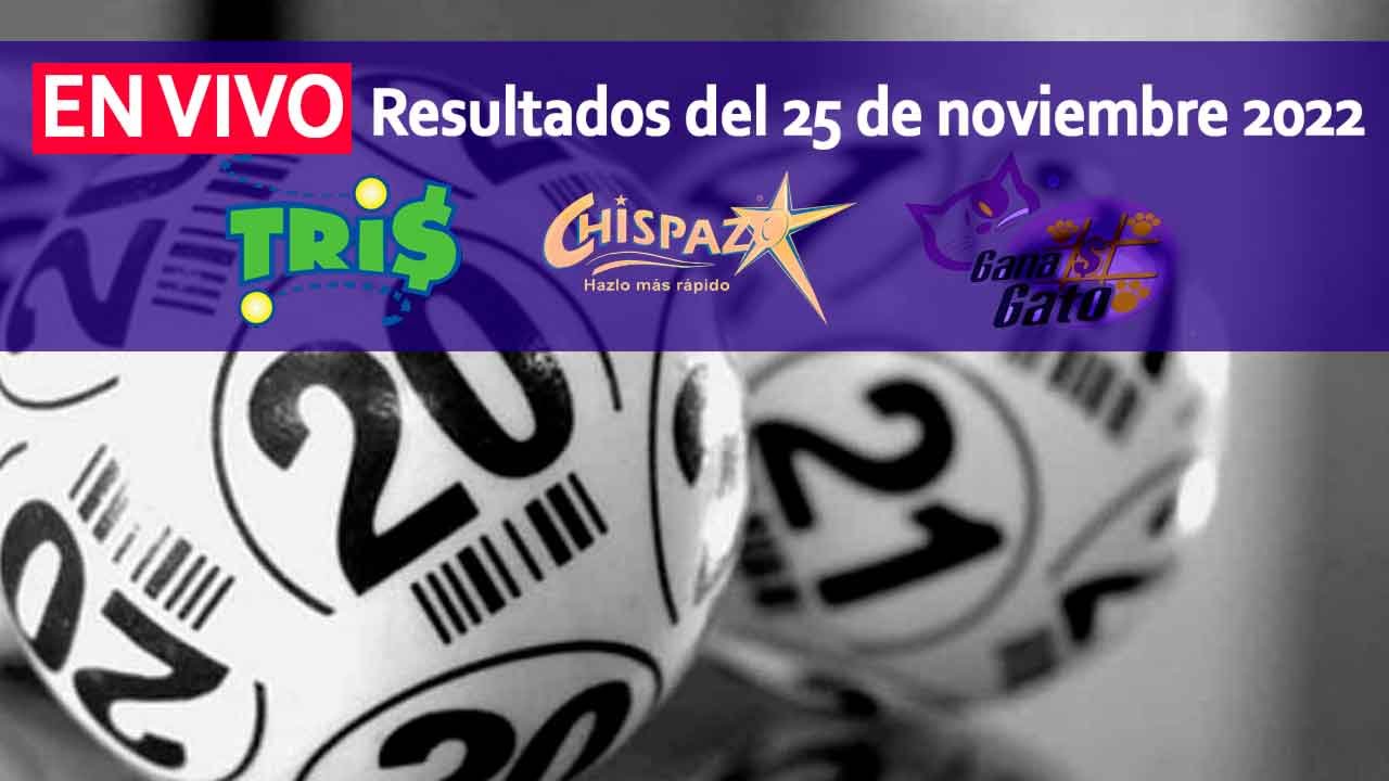 Checa los ganadores del tris y chispazo hoy