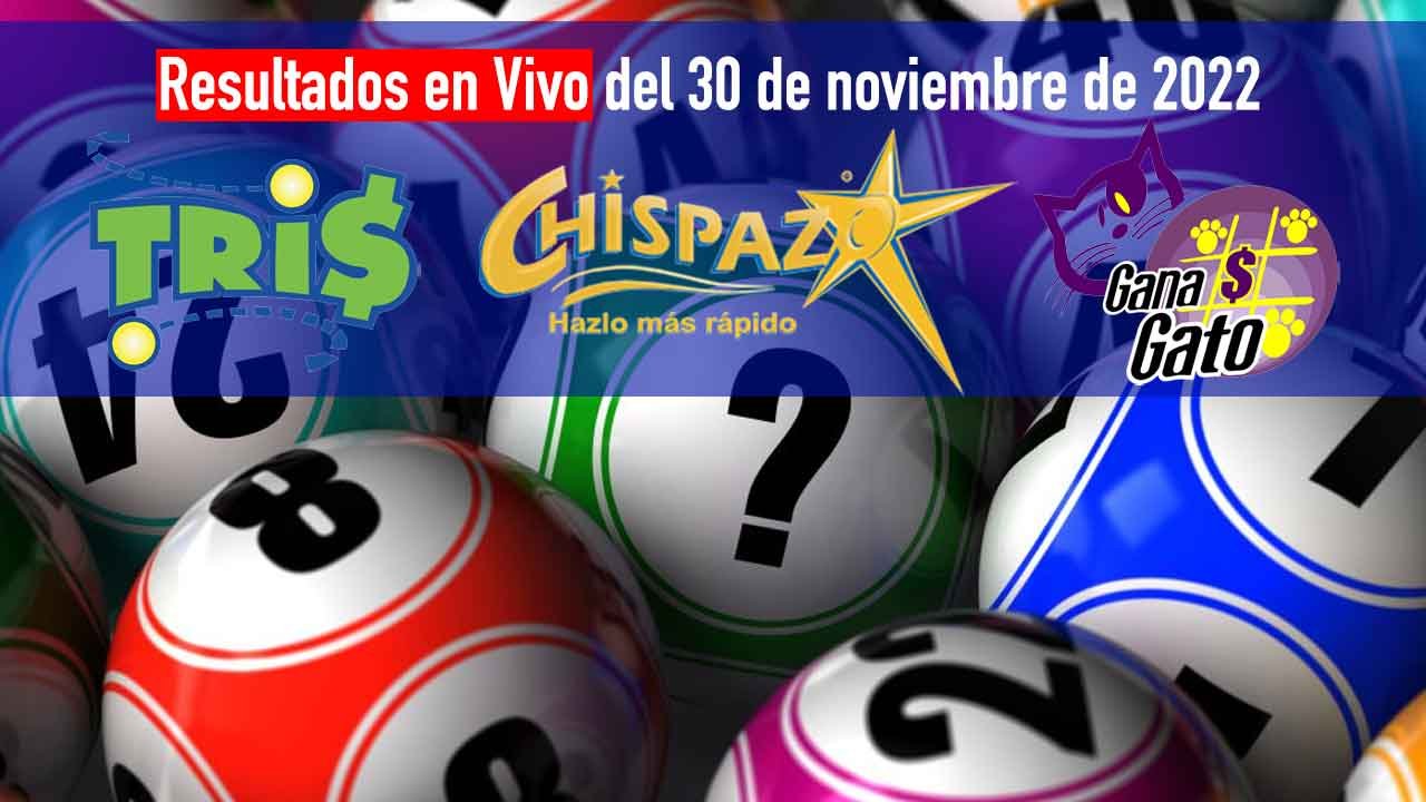 Checa los resultados del tris y chispazo hoy